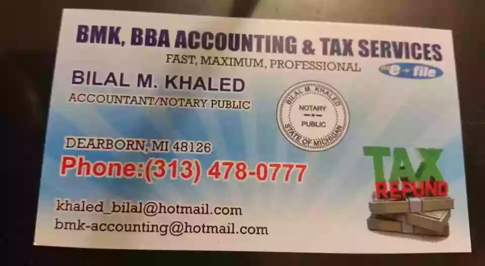 BMK,BBA ACCOUNTING & TAX SERVICES