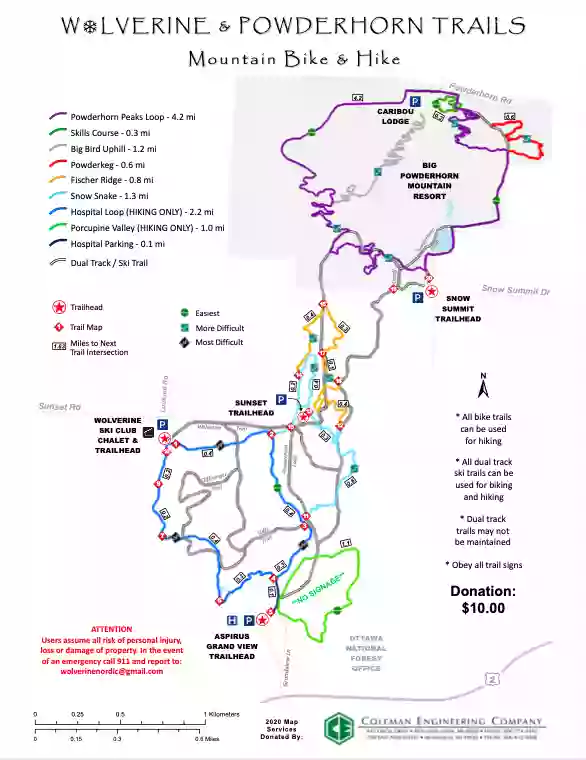 Wolverine Mountain Bike Trails