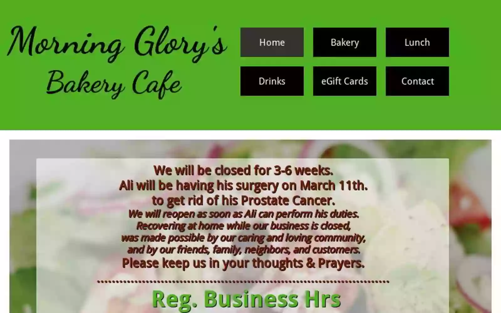 Morning Glory's Bakery Cafe