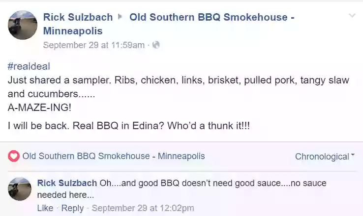 Old Southern BBQ - Arden Hills (694 & Lexington)