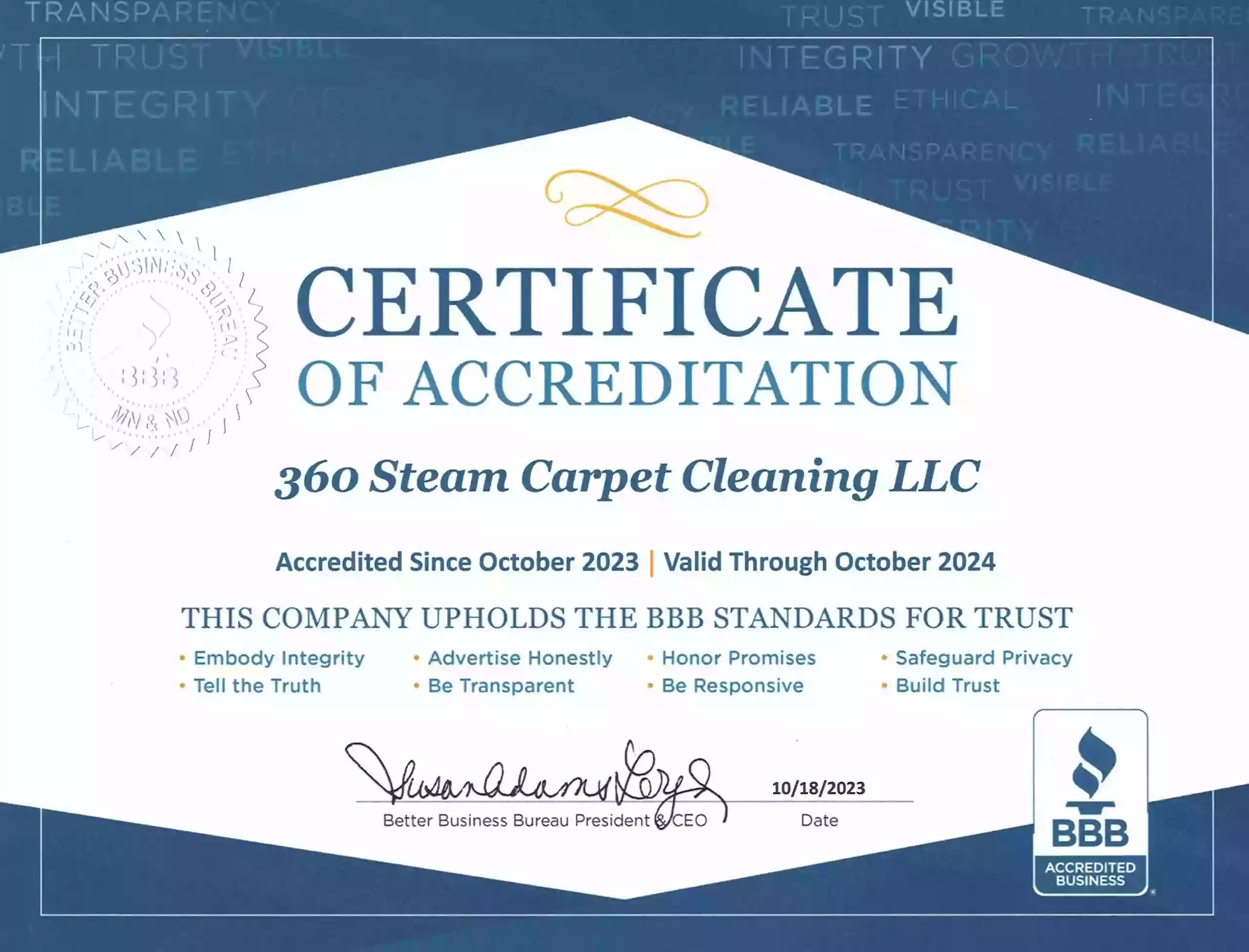 360 Steam Carpet Cleaning LLC