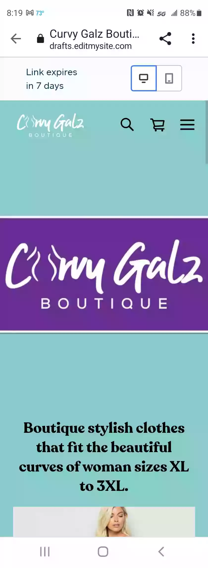 Curvy Galz Boutique