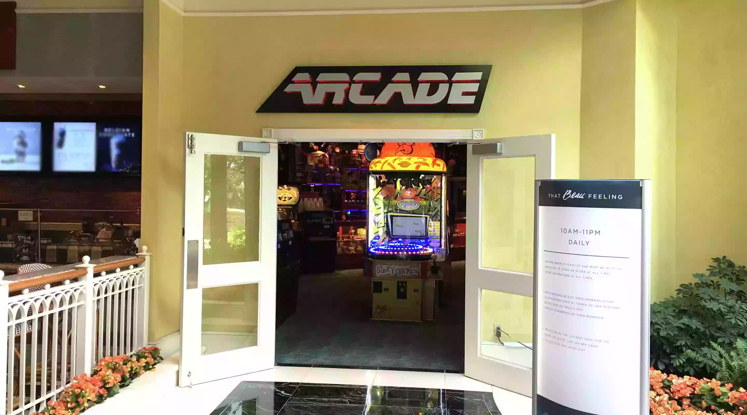 Arcade at Beau Rivage
