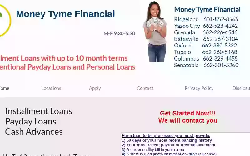 Money Tyme Payday Loans