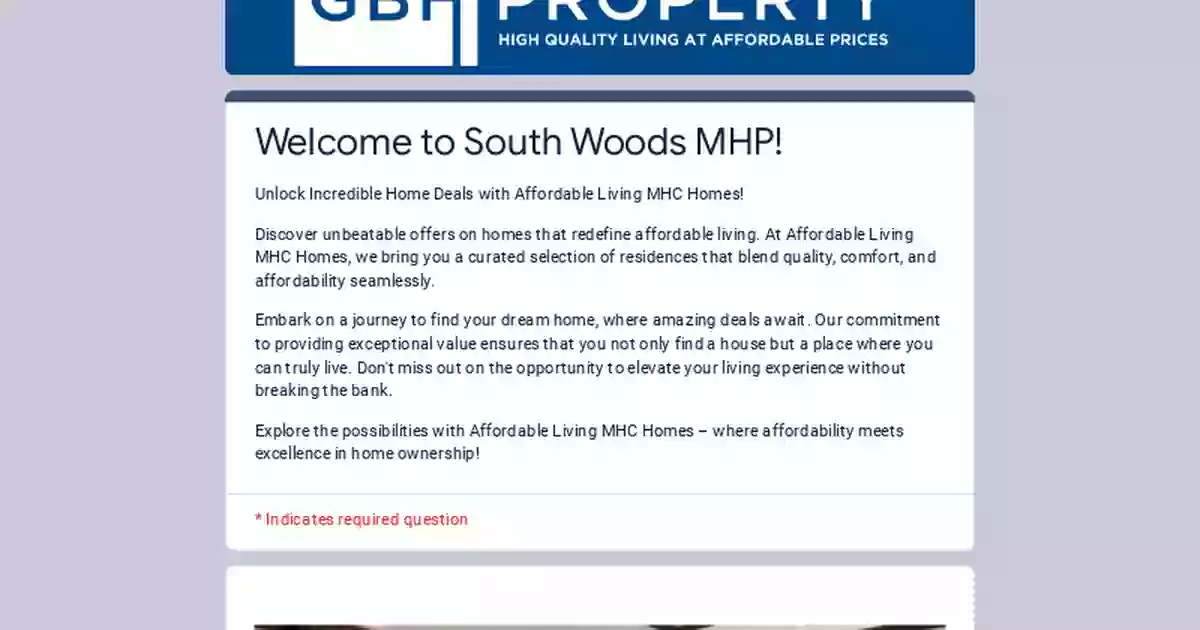 South Woods Mobile Home Park