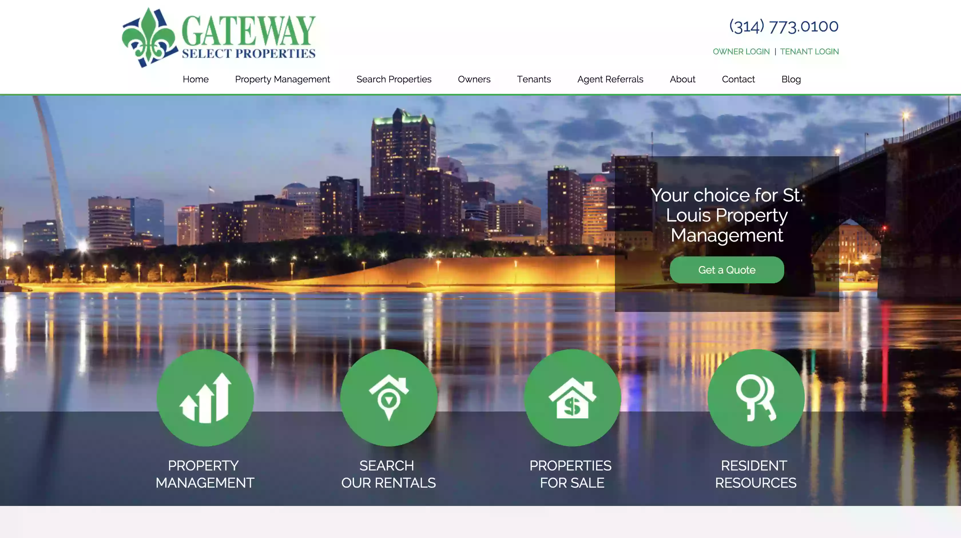 Gateway Select Properties