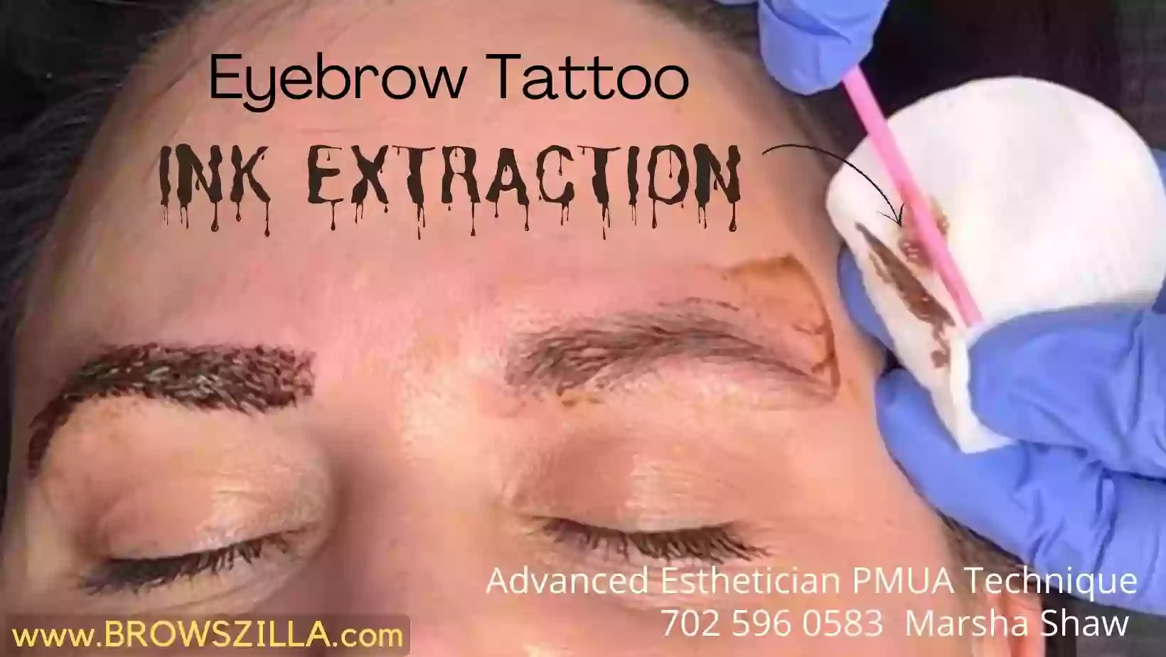 BROWSZILLA Permanent Makeup & Eyebrow Ink Removal Marsha Shaw, AE, PMUA - By Appointment Only