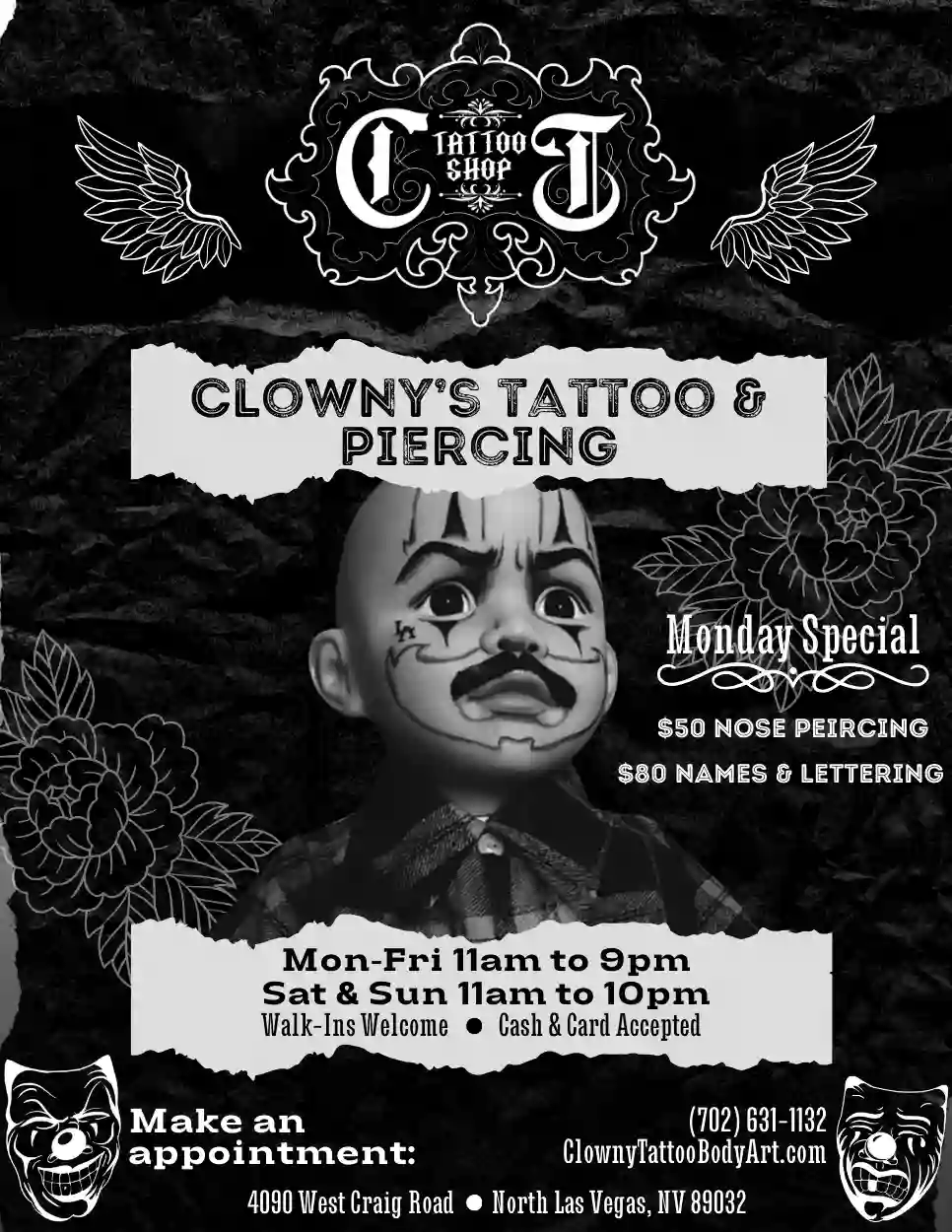 Clowny Tattoos