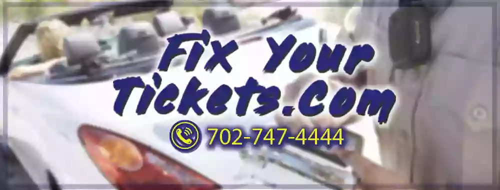 Fix Your Tickets Las Vegas