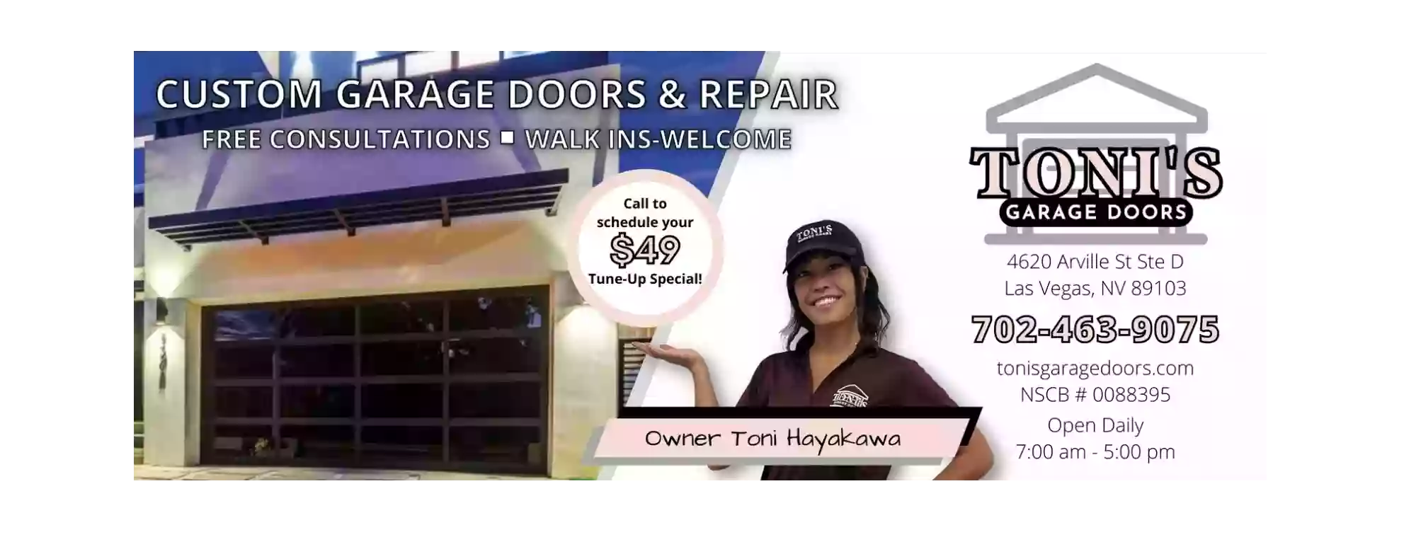 Tonis Garage Doors