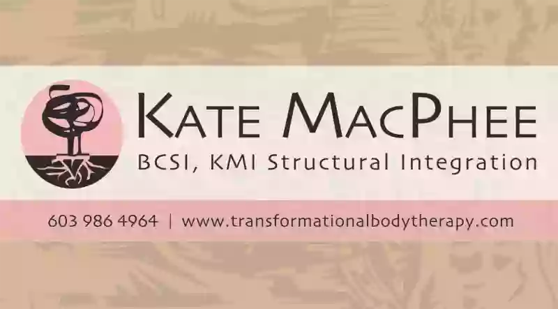 Kate MacPhee - Transformational Body Therapy