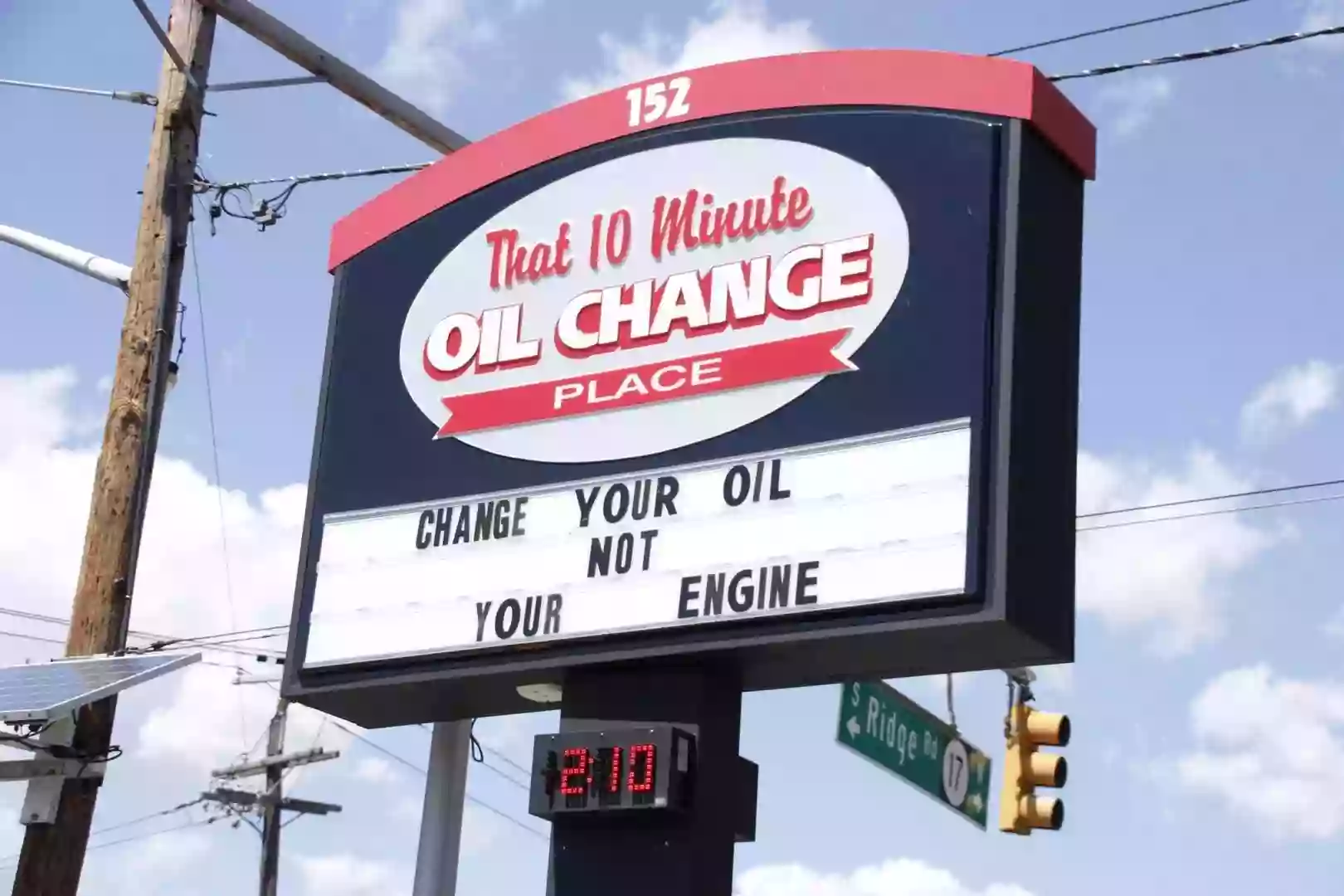 That 10 Minute Oil Change Place