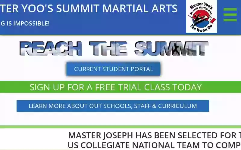 Master Yoo's Summit Martial Art Taekwondo