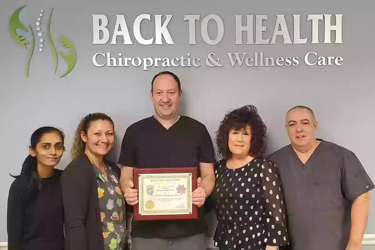 Back to Health Chiropractic & Wellness Center