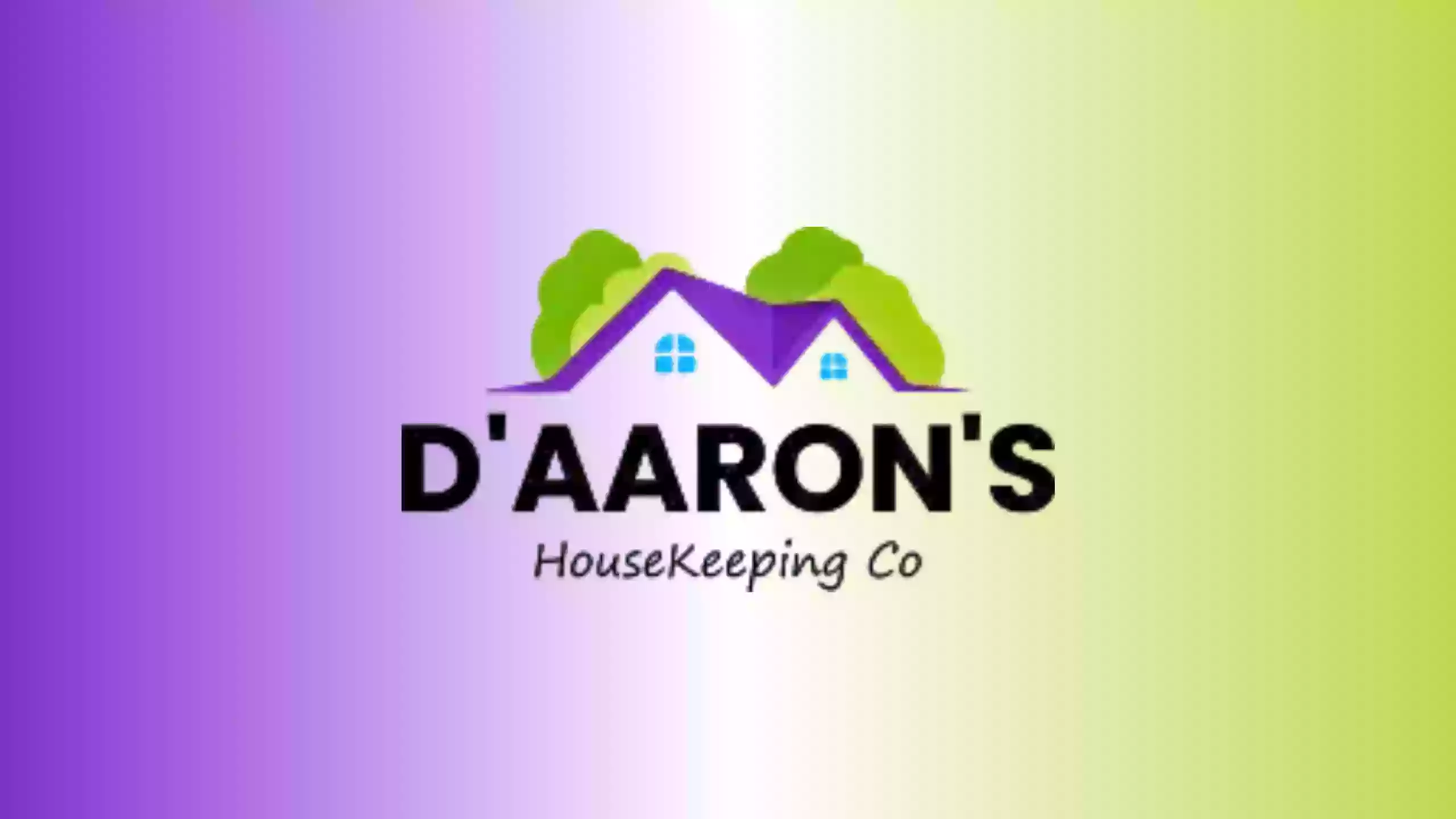 D'Aaron's HouseKeeping Co | House Cleaning