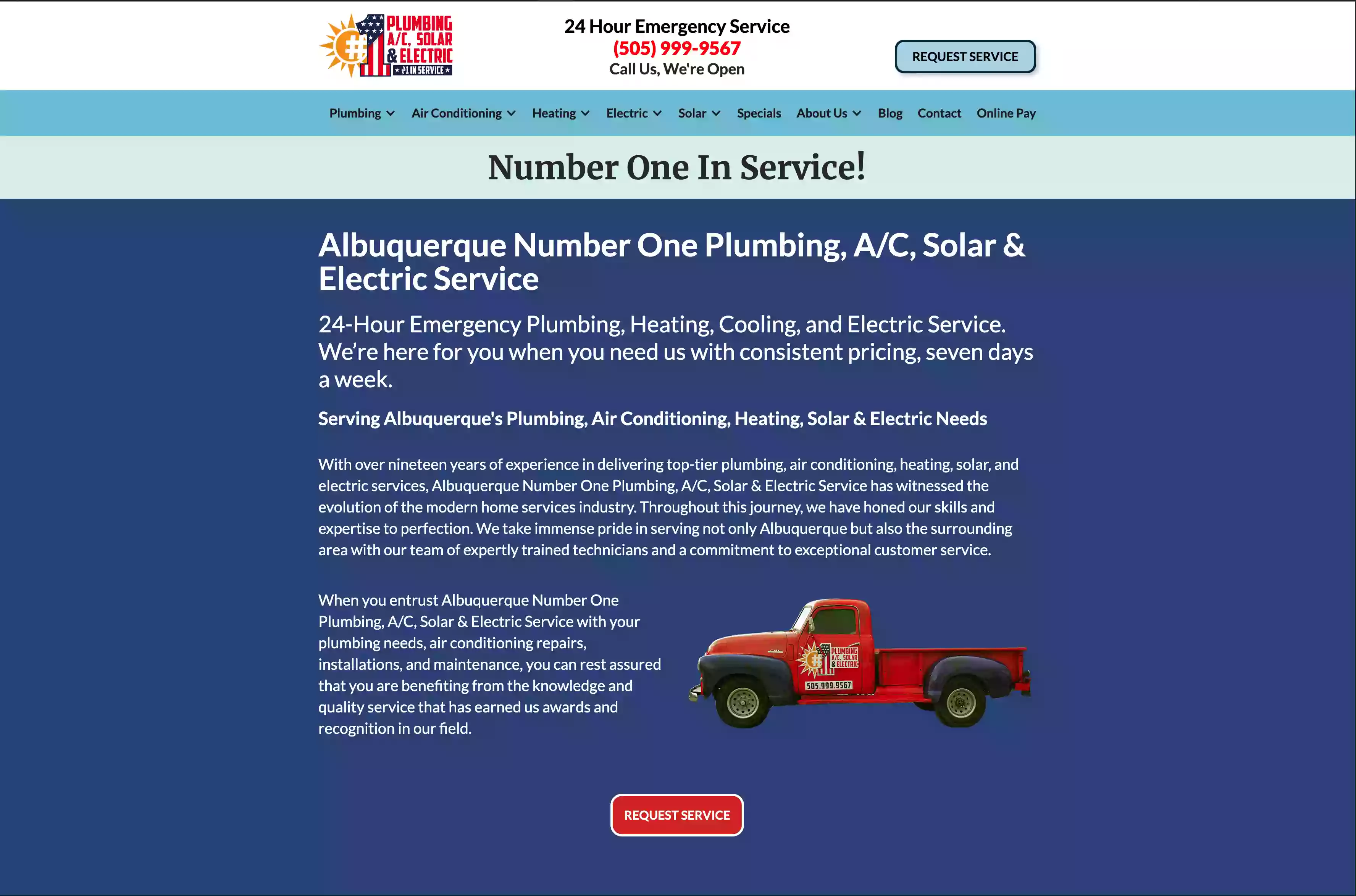 Number One Plumbing, A/C, Solar & Electric