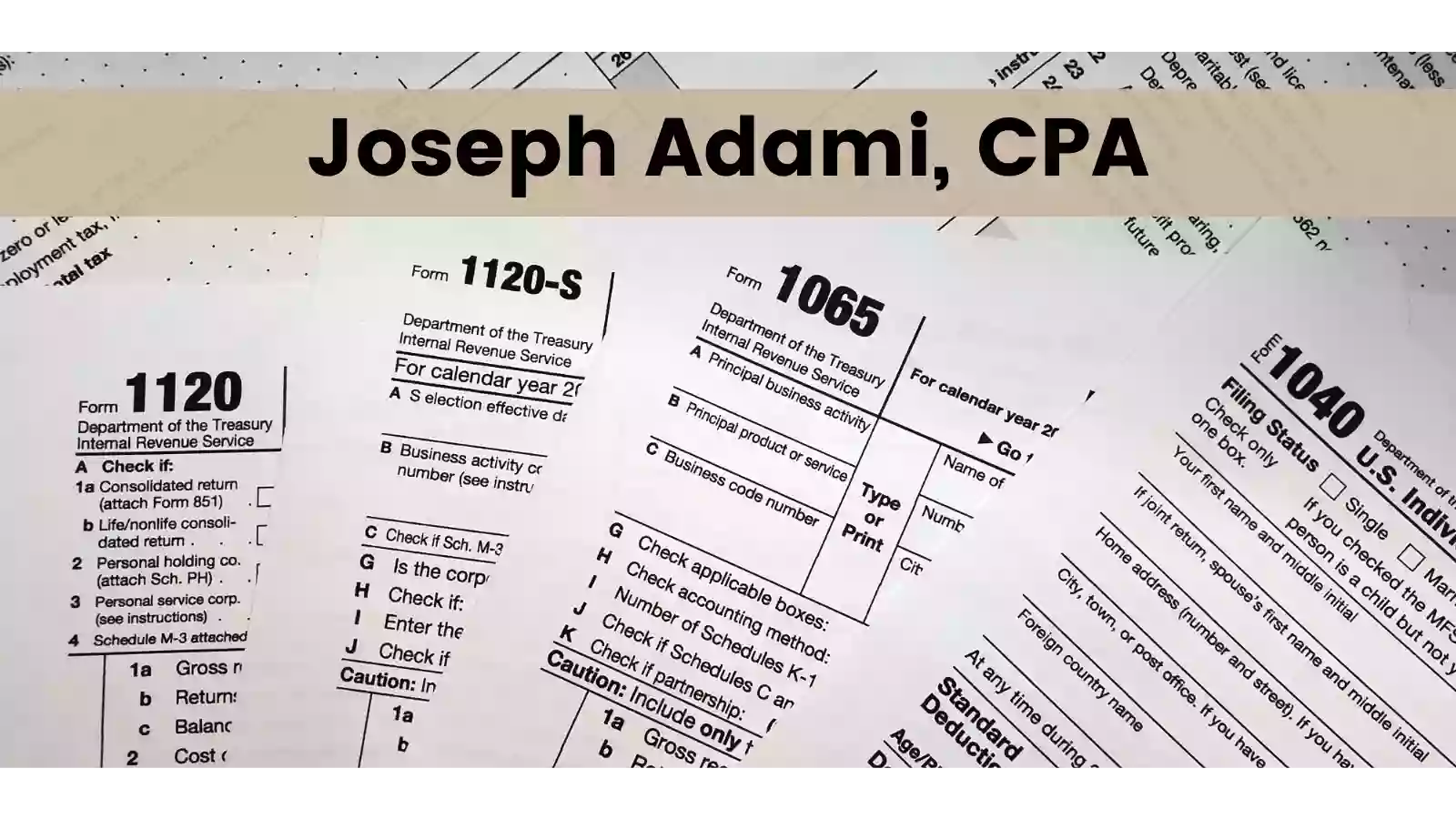 Joseph Adami, CPA