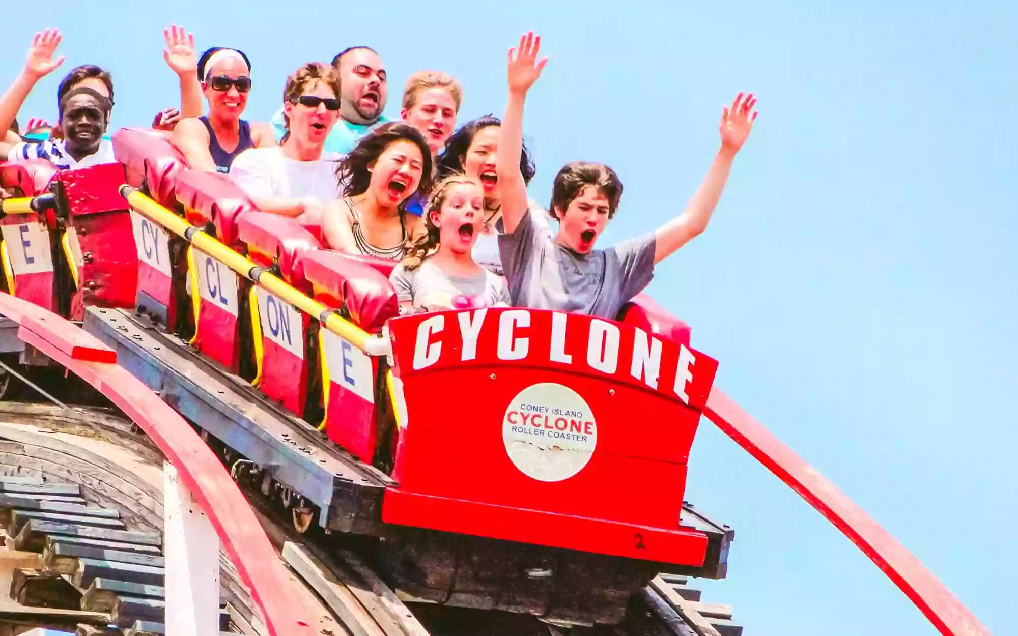 The Cyclone Roller Coaster Coney Island NY