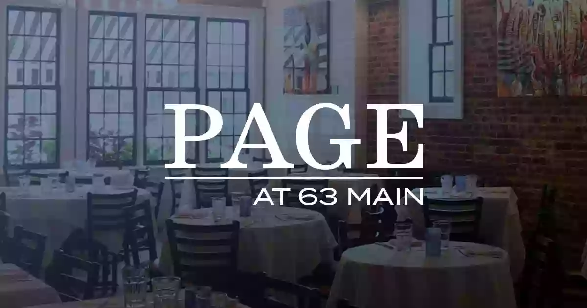 Page at 63 Main