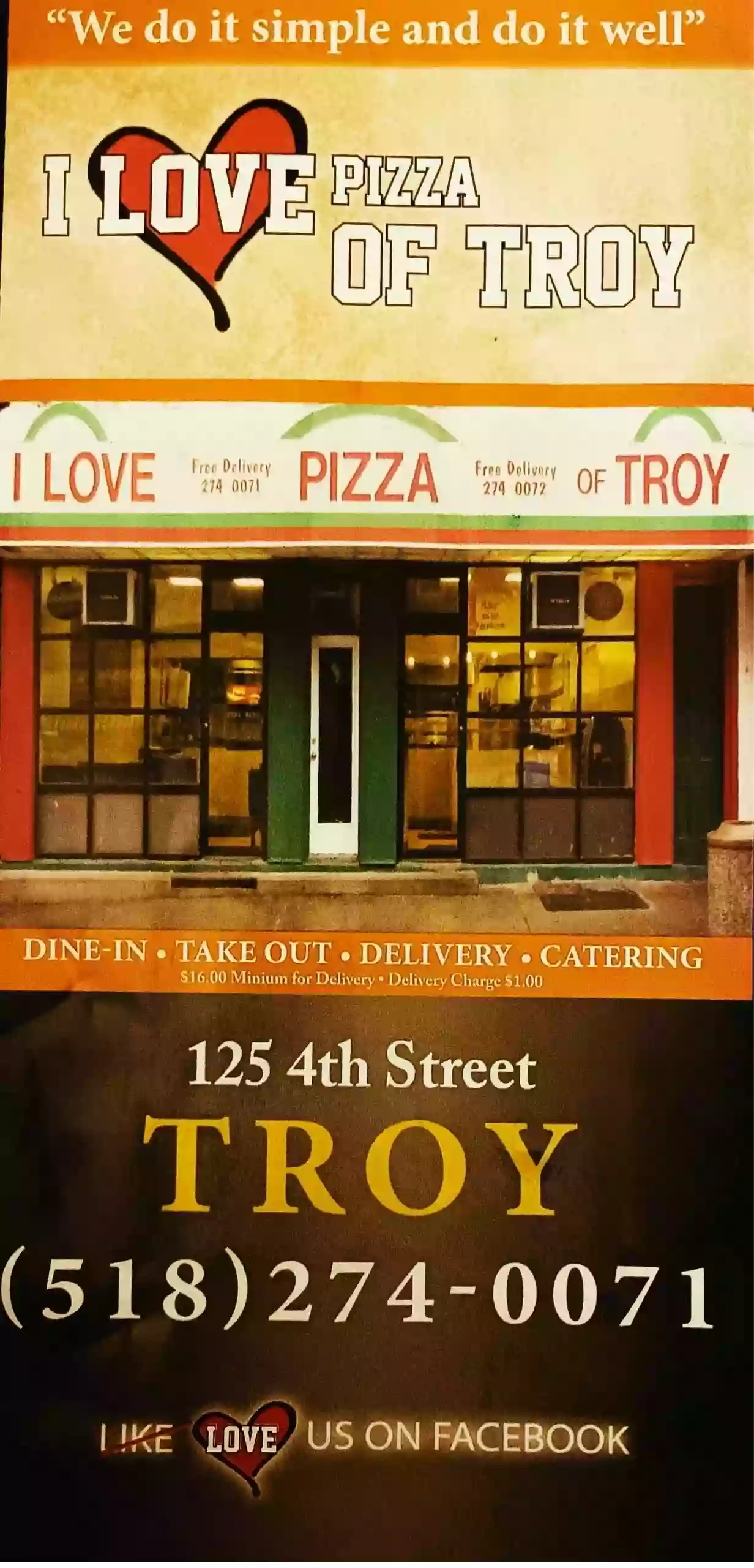 i love pizza of troy