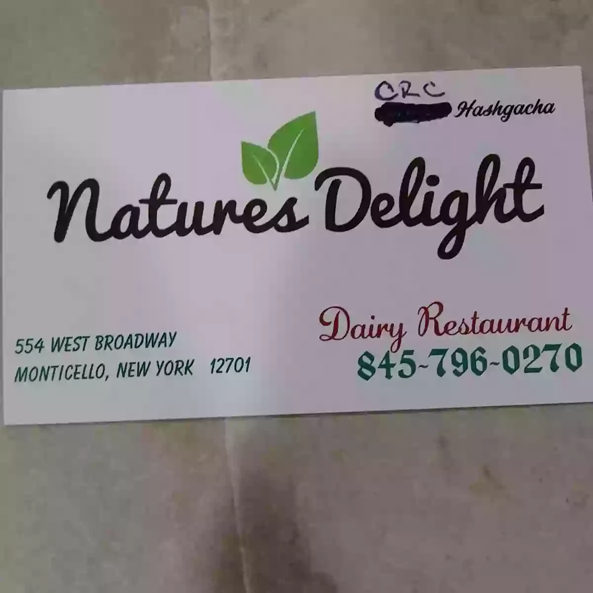 Nature's Delight Restaurant