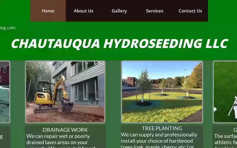 Chautauqua Hydroseeding, Lawn Drainage and Tree Planting