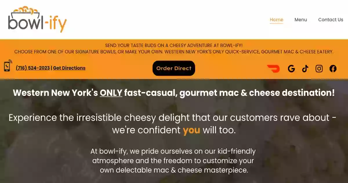 bowl-ify Gourmet Mac & More