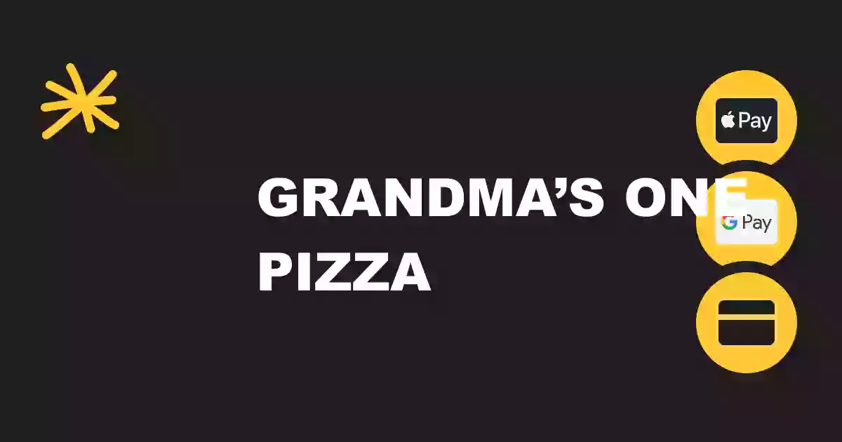 Grandma’s One Pizza