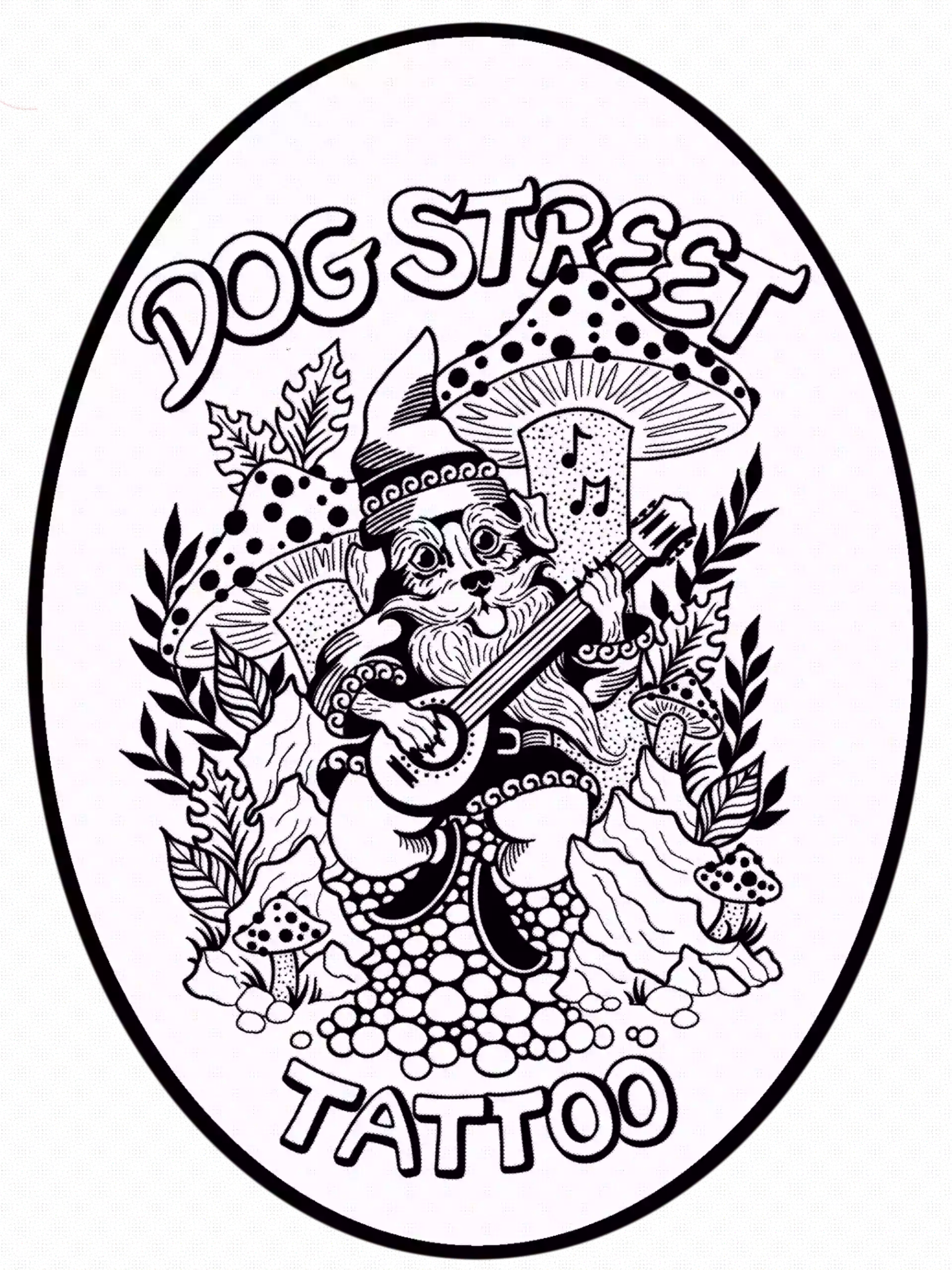 Dog Street Tattoo