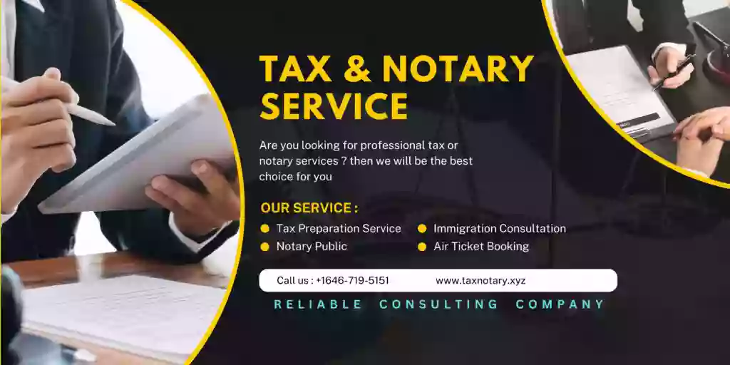 Notary & Tax Service (Reliable Consulting Company)