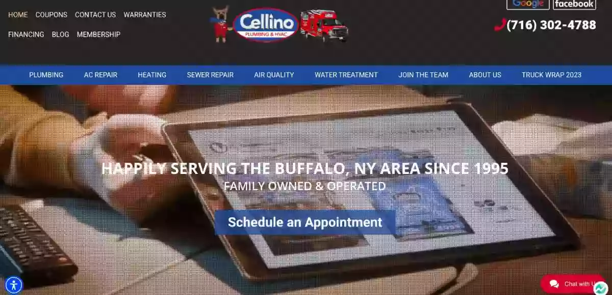 Cellino Plumbing, Heating and Cooling