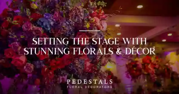 Pedestals Floral Decorators