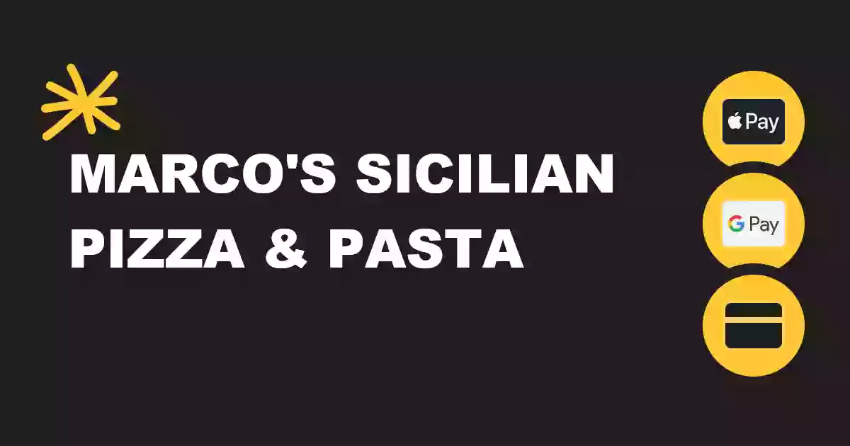 Marco's Sicilian Pizza & Pasta