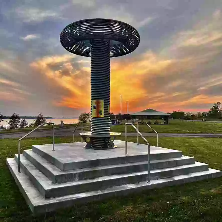 Tesla Coil Art Sculpture and Tribute