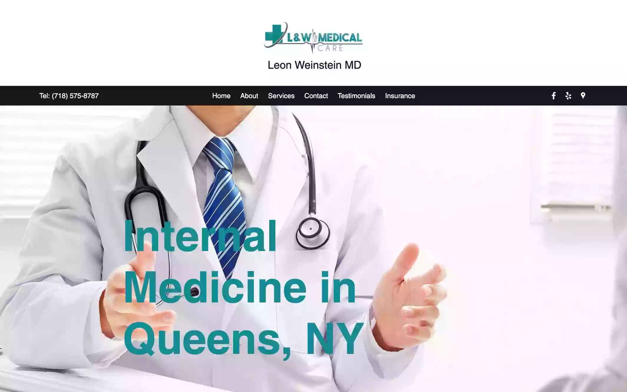 Dr. Leon Weinstein, MD (L&W Medical Care PC)