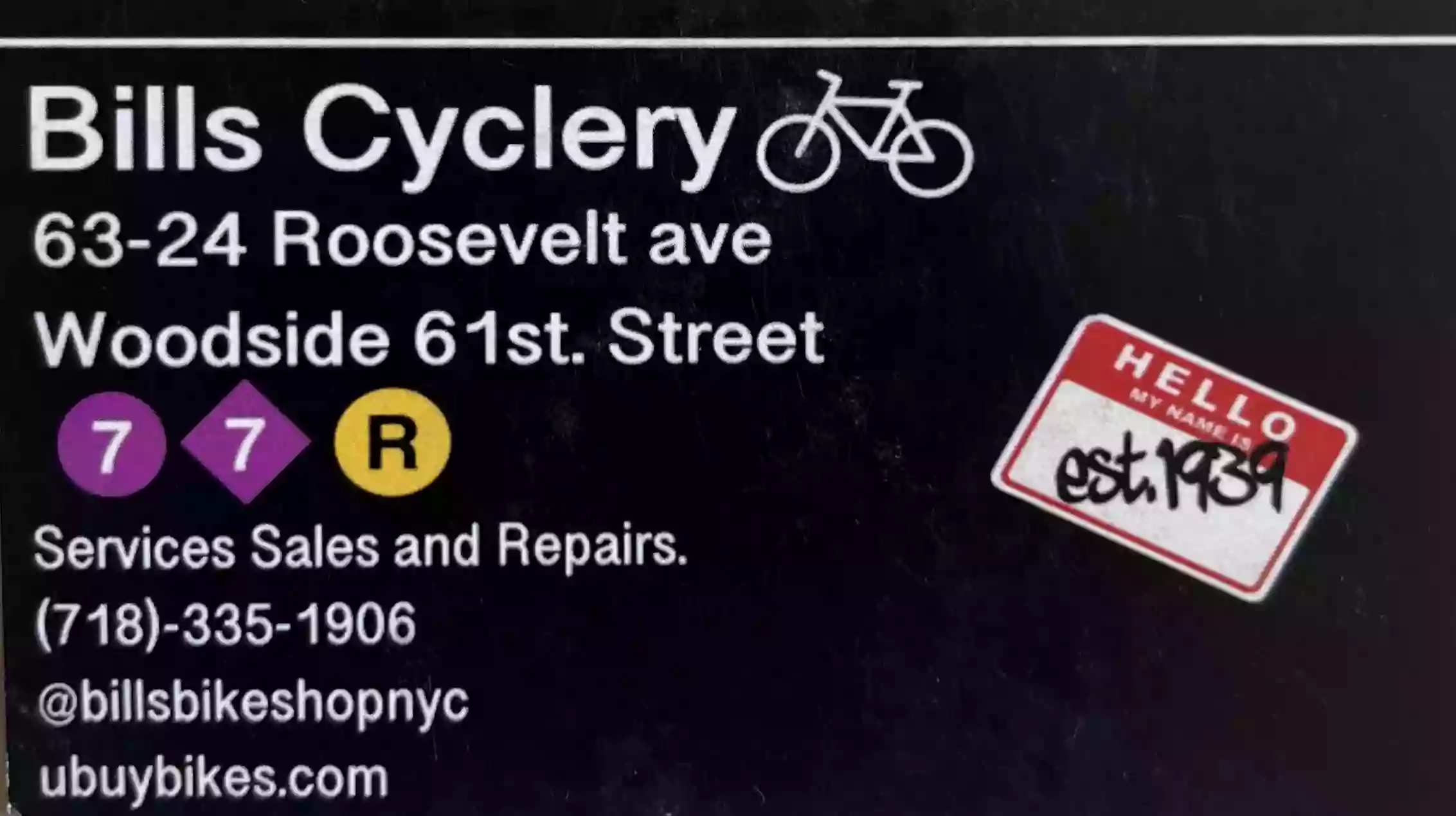 Bill’s Cyclery Bike Shop