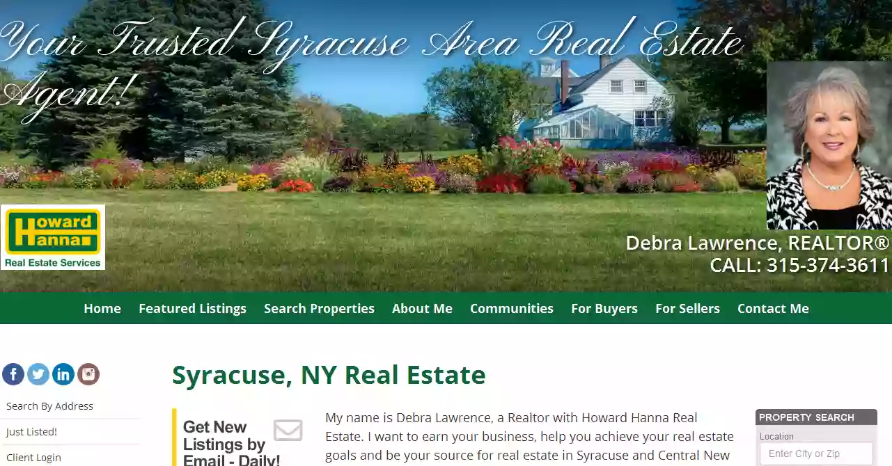 Debra Lawrence Real Estate Salesperson , SYRACUSE AND CENTRAL NEW YORK, Howard Hanna Real Estate Services