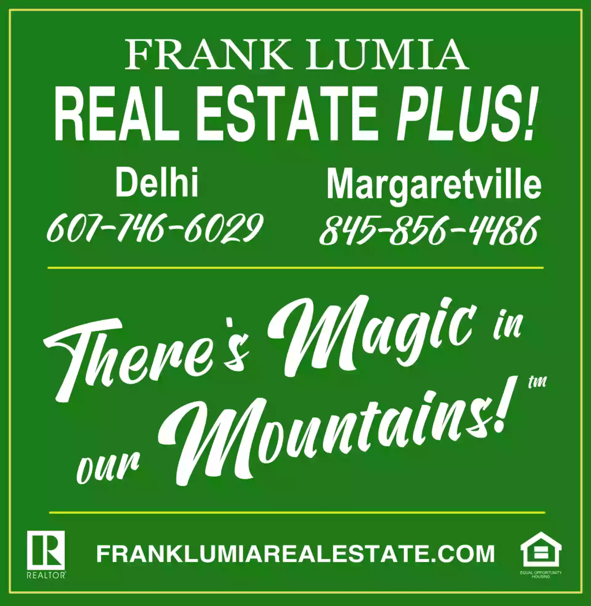 Frank Lumia Real Estate Plus!