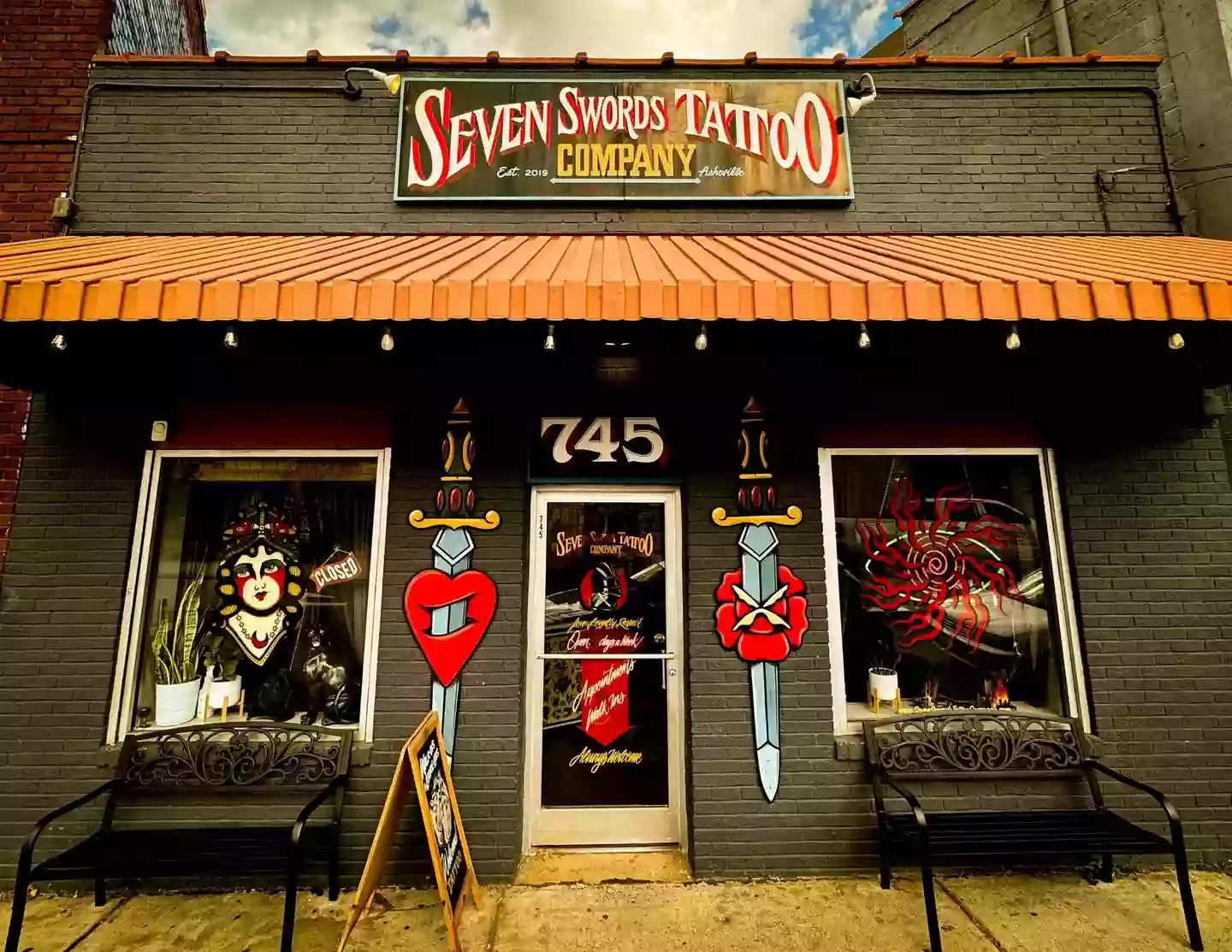 Seven Swords Tattoo Company Asheville