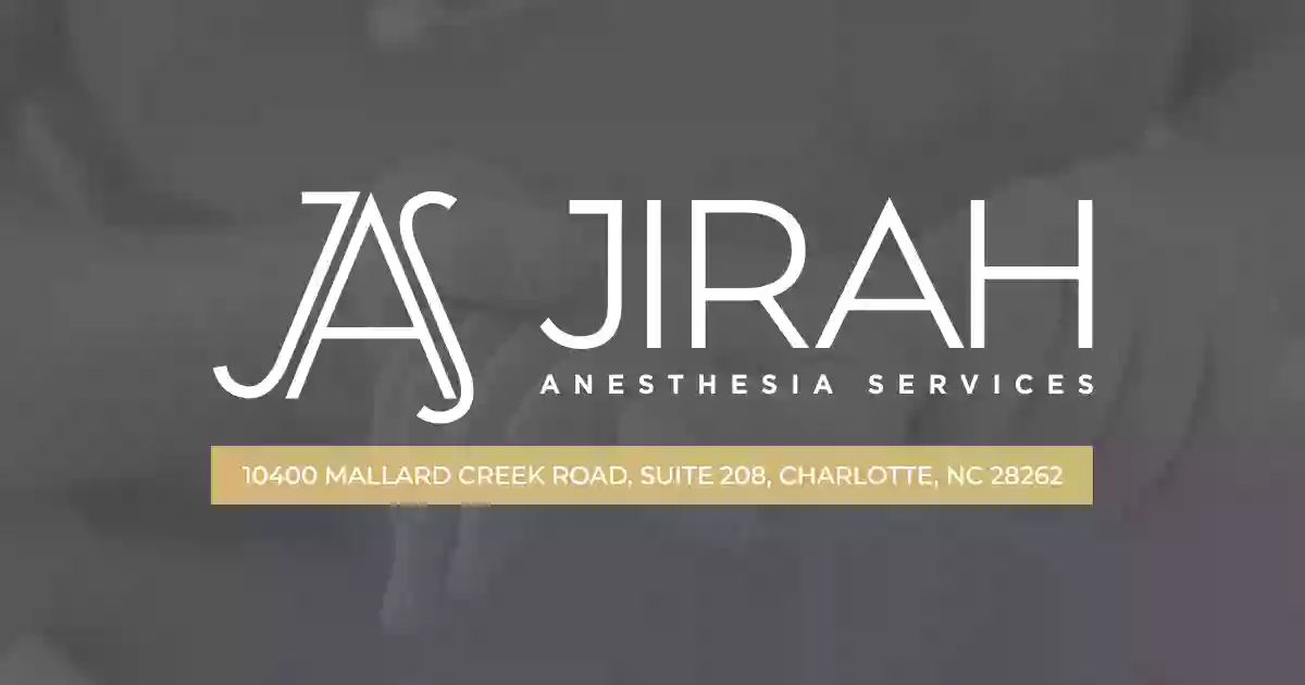 Jirah Anesthesia - Ketamine Treatment Charlotte, NC