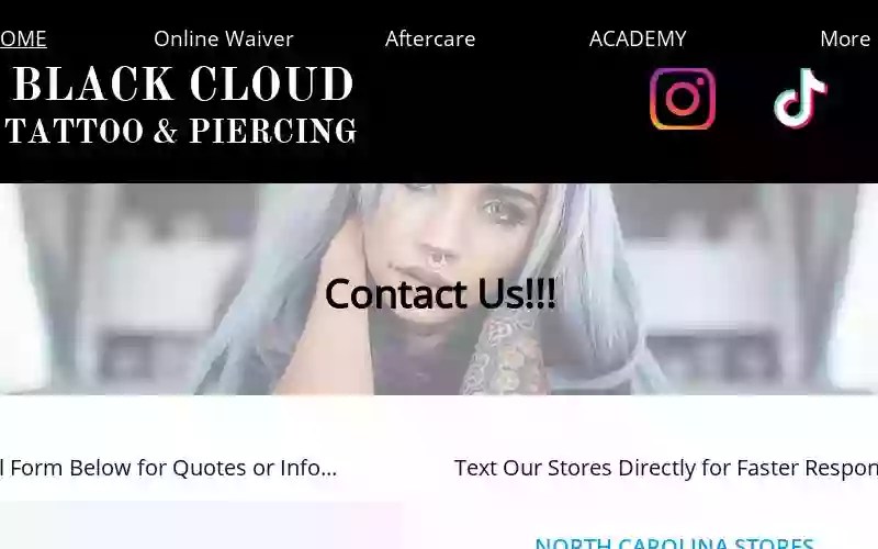 Black Cloud Tattoo Piercing and Supply