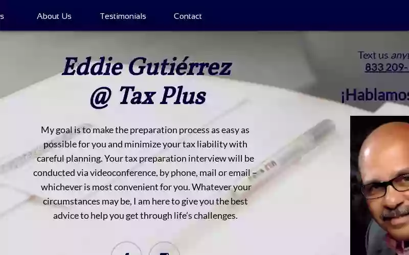 Eddie Gutierrez @ Tax Plus