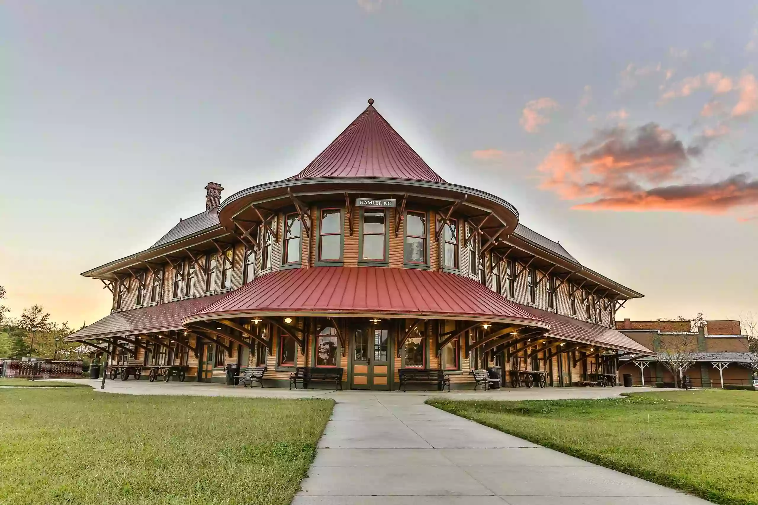 Hamlet Depot and Museums - Tornado Building