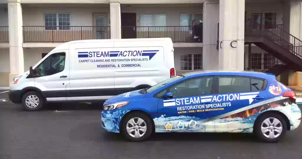 Steam Action Carpet & Upholstery Cleaning