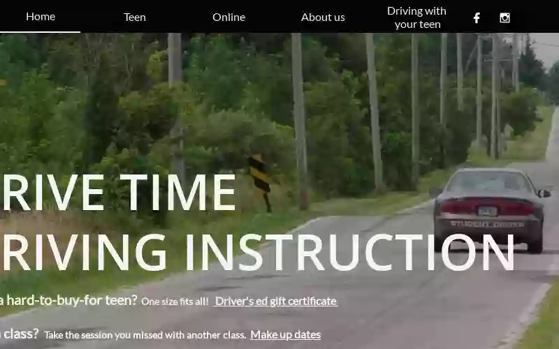 Drive Time Driving Instruction in Bluffton