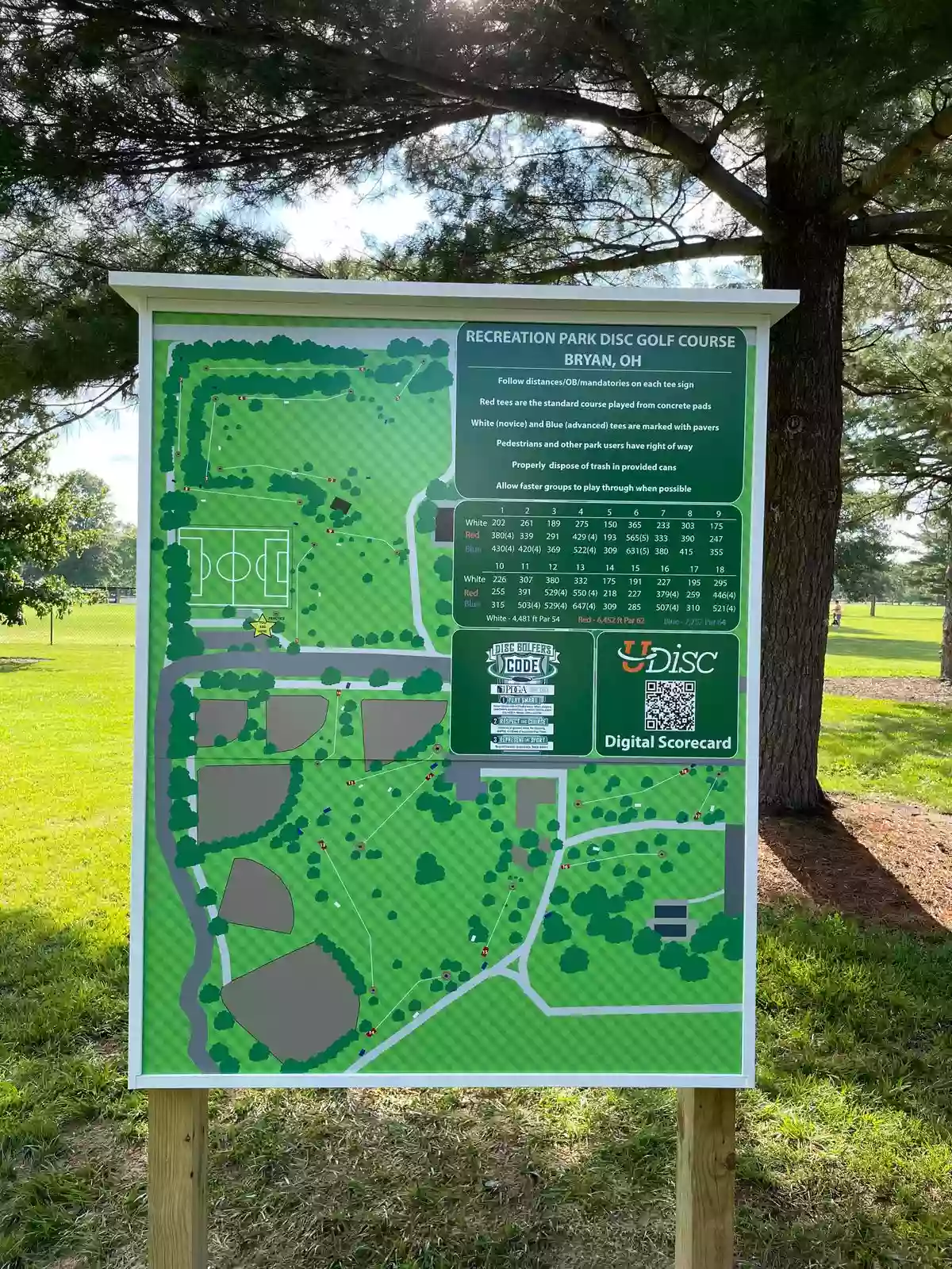 Recreation Park Disc Golf Course