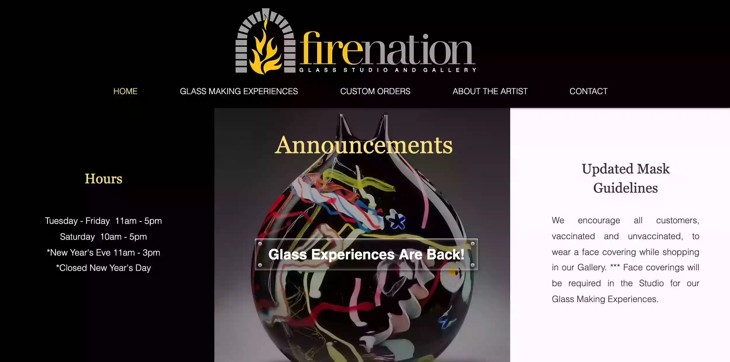 Firenation Glass Studio and Gallery