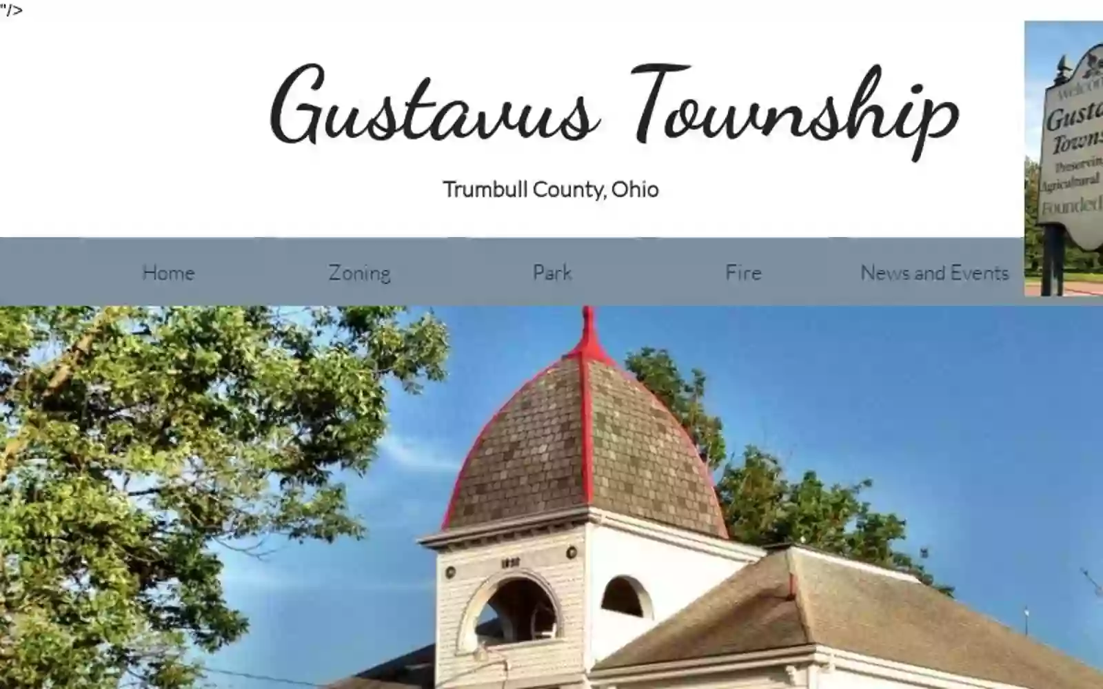 Gustavus Township park