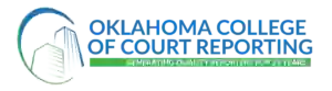 Oklahoma College-Court Reprtng