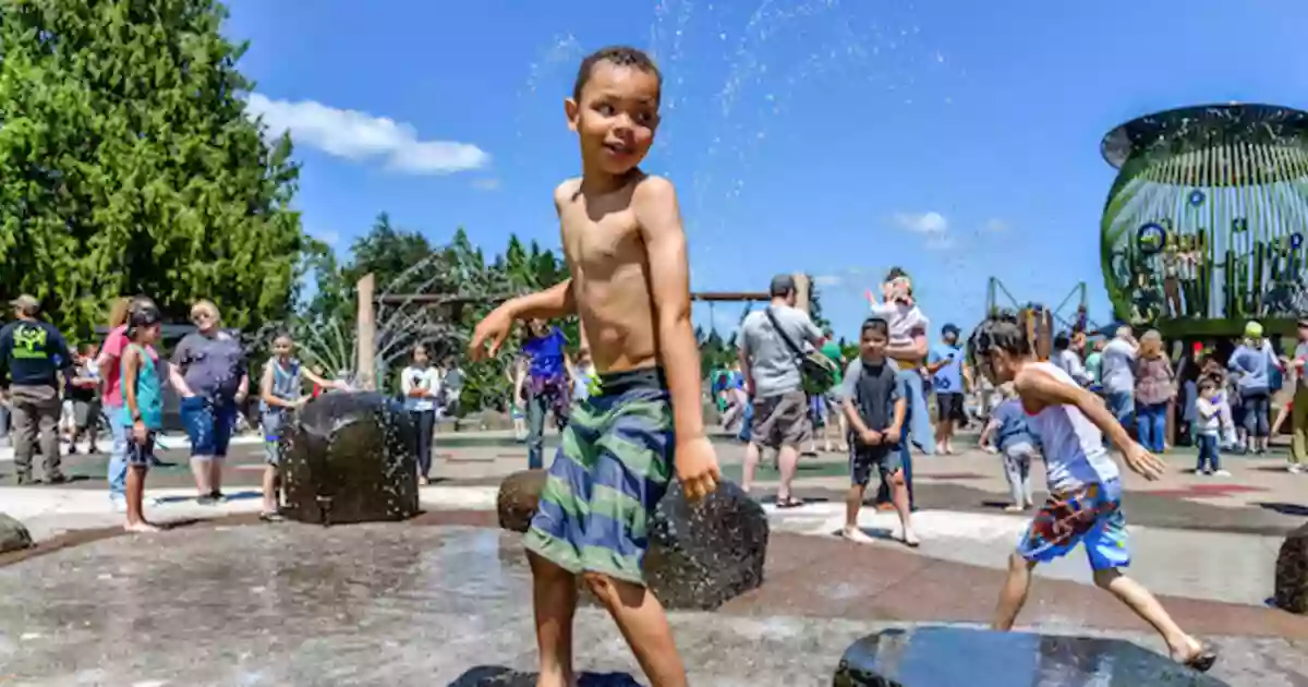 Irving Park Splash Pad Fountain